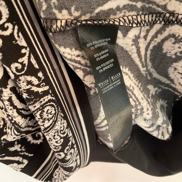 White House Black Market 3/4 Sleeve Asymmetrical Neck Tunic - NWT - Medium - Picture 9 of 10